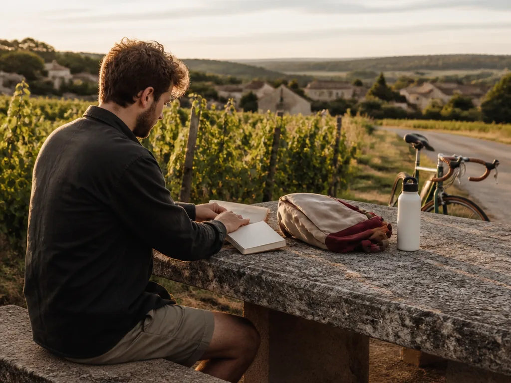 Vignes et village de Bourgogne, actualité touristique à découvrir pour ton séjour